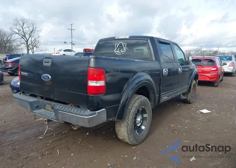 2004 Ford F-150 Fx4/Lariat/Xlt from USA, damaged, VIN 1FTPW14574KA34178